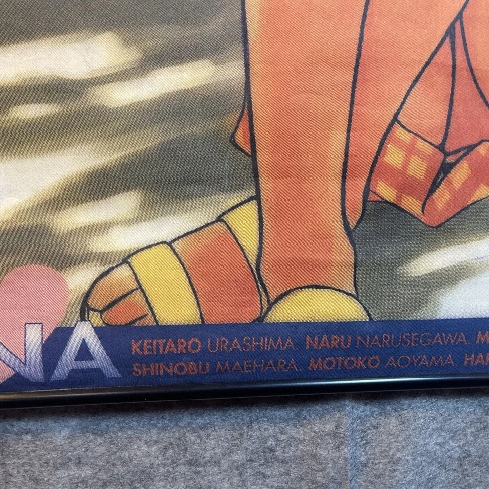 Vintage Love Hina Ken Akamatsu Anime Fabric Wall Scroll 29 3/4